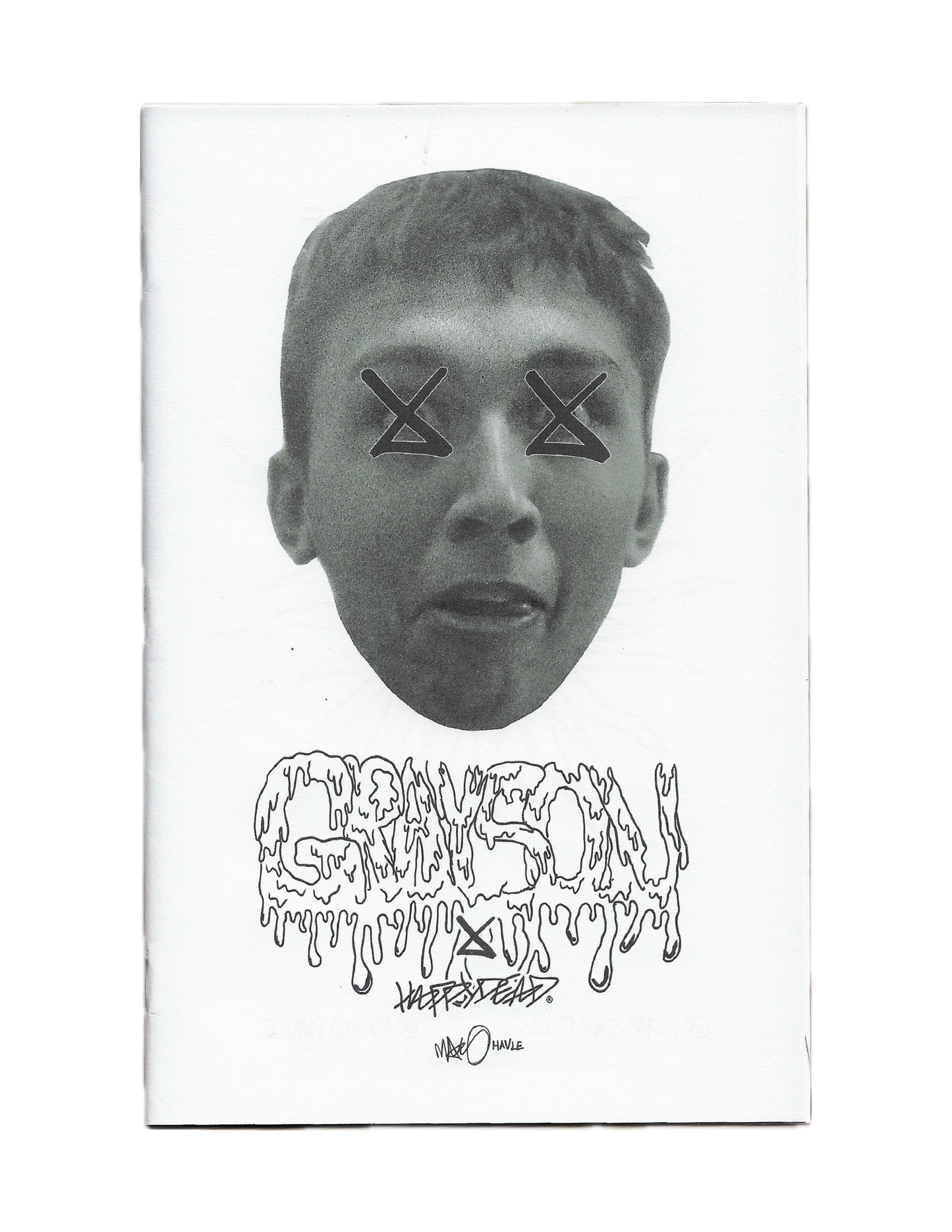 Grayson x HAPPYDEAD Booklet